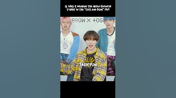 He was so confident until...😫 #txt #beomgyu #taehyun #taegyu #shorts