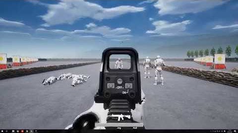 Unreal Engine 4 Motus Shooter AI V1
