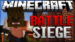 BEST BOW SNIPE EVER Minecraft Battle Siege (Part 2) w/ JeromeASF & Friends!