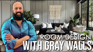 4 Tips Decorating with Gray Walls