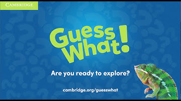 Guess What! Are you ready to explore? - A new English course for young learners