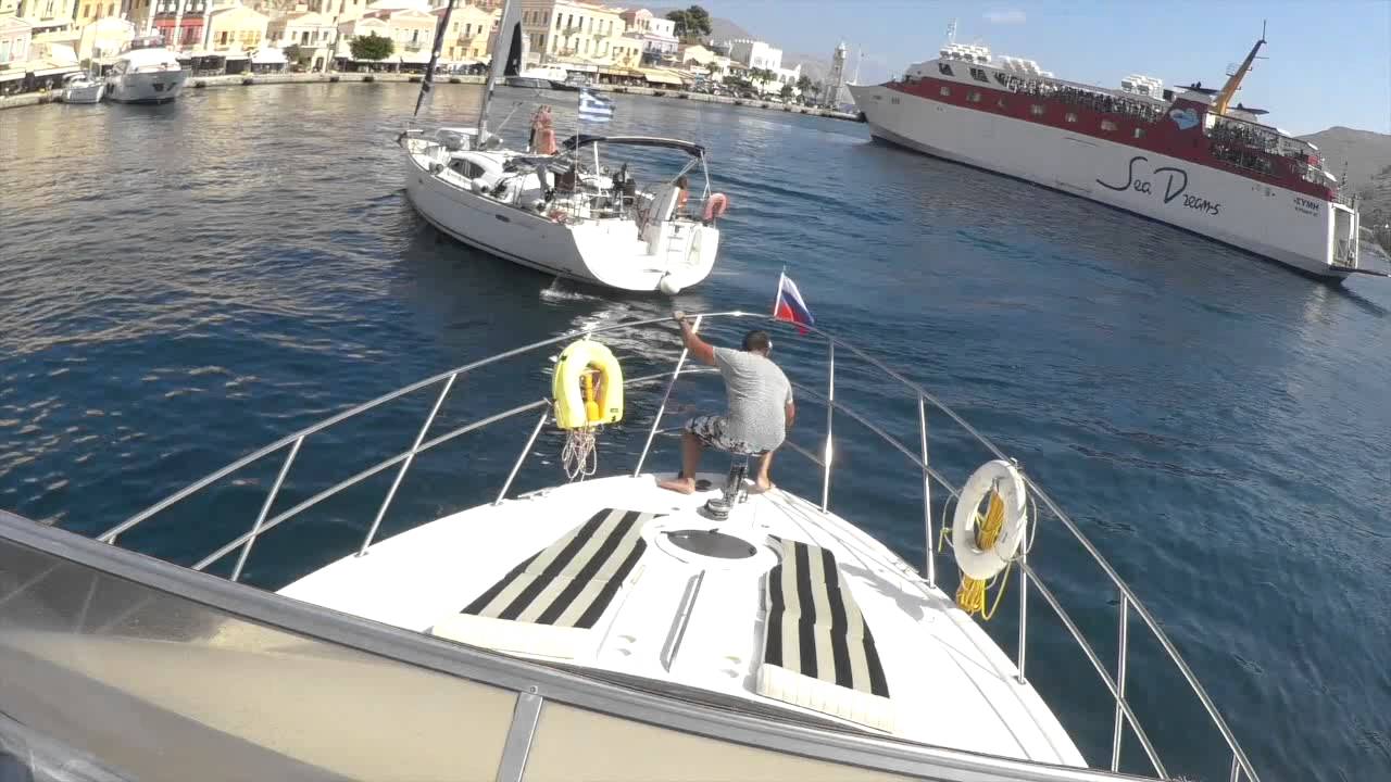 Практика на моторной яхте