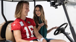 Trevor Lawrence on the Bye, ping pong, trash talking & more | Off the Field | Jacksonville Jaguars