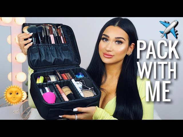 desi perkins travel makeup bag WHAT'S IN MY TRAVEL MAKEUP BAG?