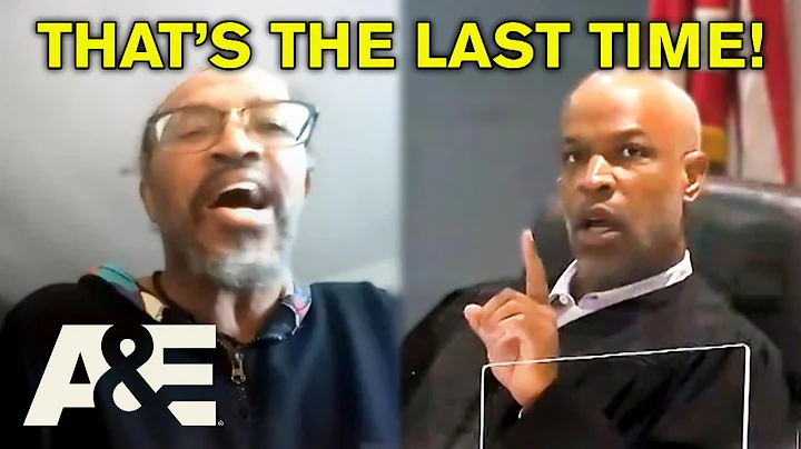 "No Early Release!" - Judge Sentences Sovereign Citizen to 30 Days for Ranting | Court Cam | A&E
