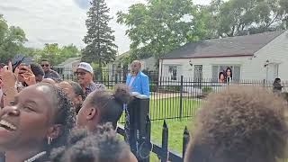 Marlon and Jackie Jackson in Gary Indiana, MJ Bday 2025