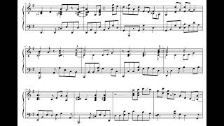 Keith Jarrett - Royal Festival Hall, Part XII (Americana/Gospel) - Transcription