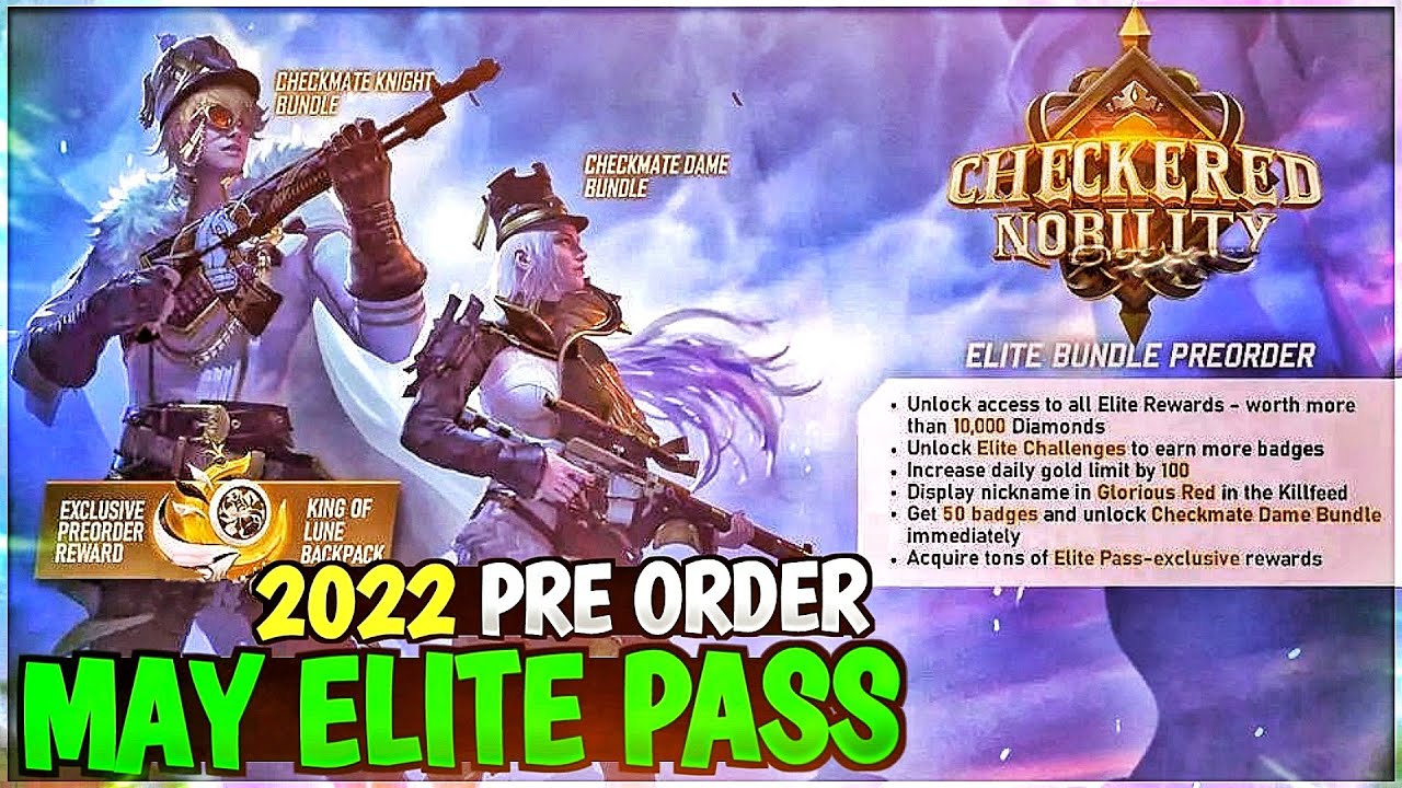 Free Fire May Elite Pass Pre Order || Season 48 Elite Pass Free Fire Pre Order Reward