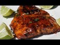 EASY SWEET AND STICKY SALMON RECIPE