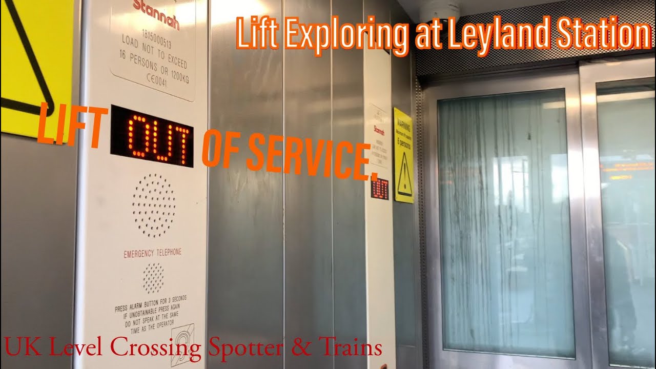 Exploring the Unreliable Lifts at Leyland Station, Lancashire