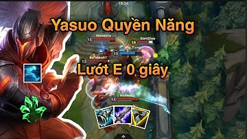 LMHT Tốc Chiến : Yasuo Mang Quyền Năng Bất Diệt Mang Tốc Hành Lướt Quá Ảo Với Trang Bị Tam Hợp Kiếm