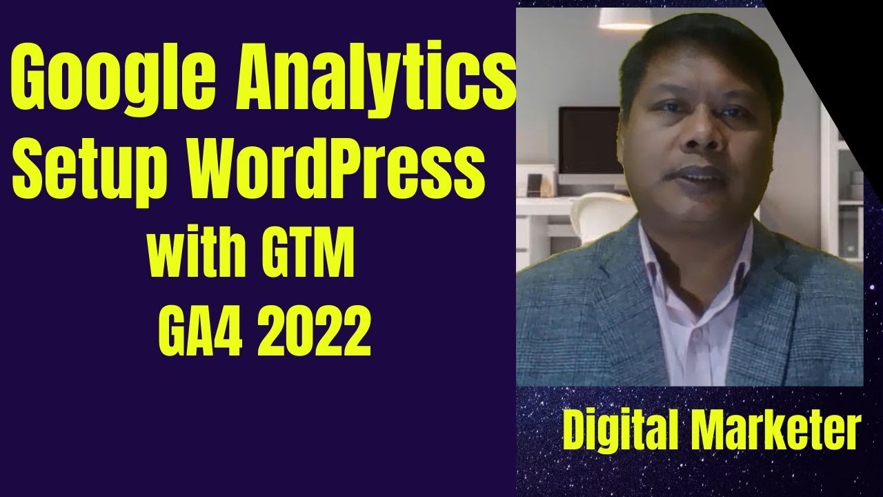 Google Analytics GA4 setup on WordPress with Google Tag Manager - YouTube