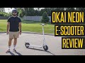 Scooter lectrique okai es20 neon  premier trajet et examen
