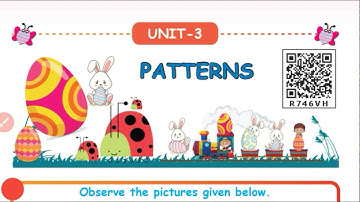 3rd std maths - Unit 3 - Patterns