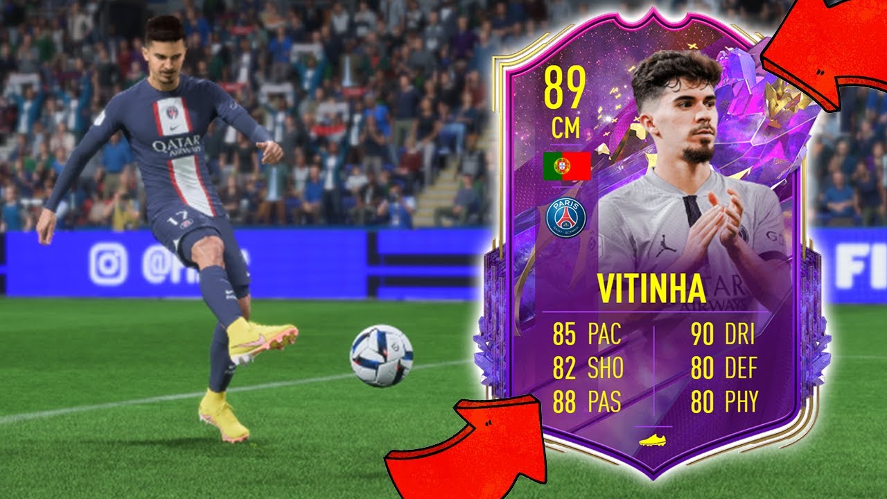 GULLIT GANG! 89 VITINHA FUTURE STARS PLAYER REVIEW - FIFA 23 ULTIMATE