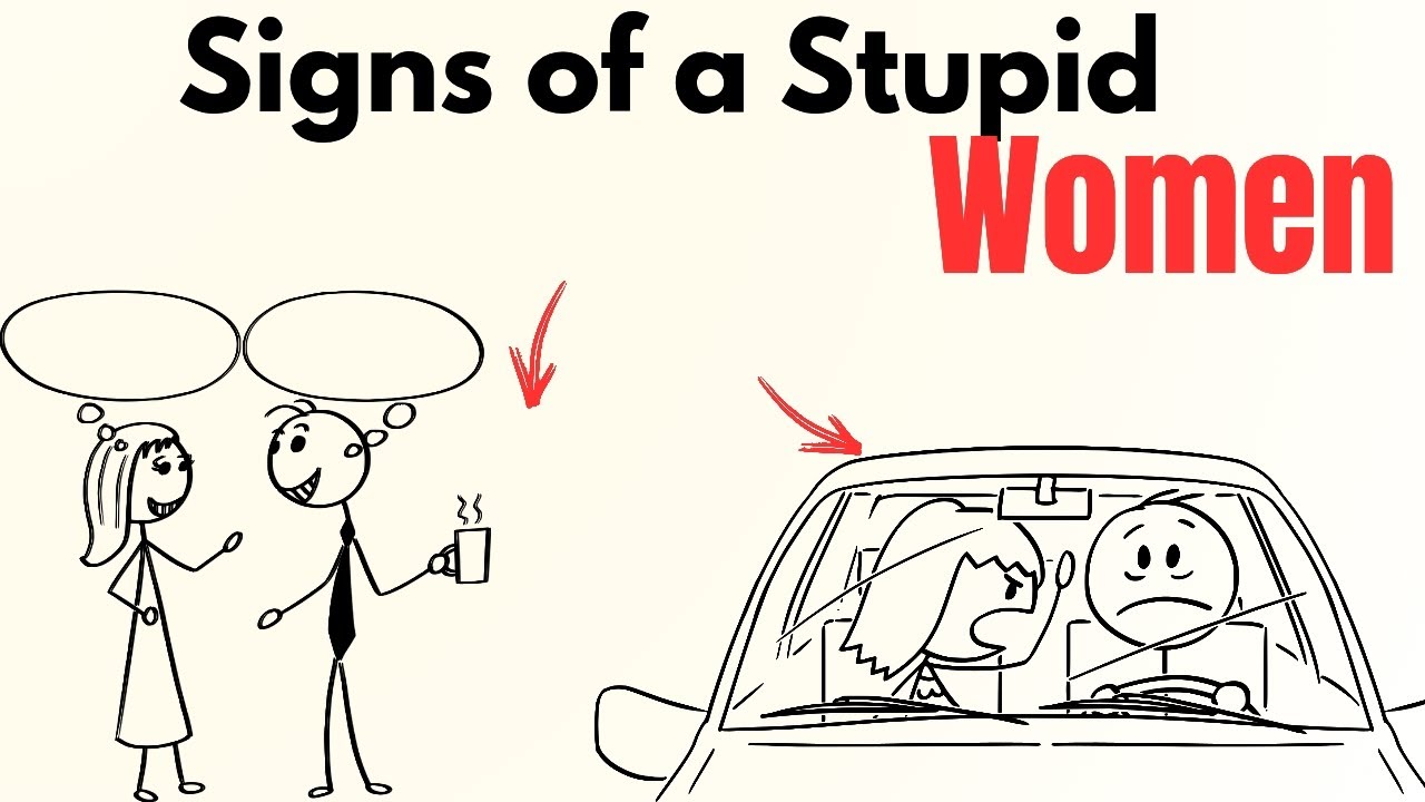 அறிவில்லாத பெண்ணின் அடையாளங்கள் #stupidwomen #psychology #signs 