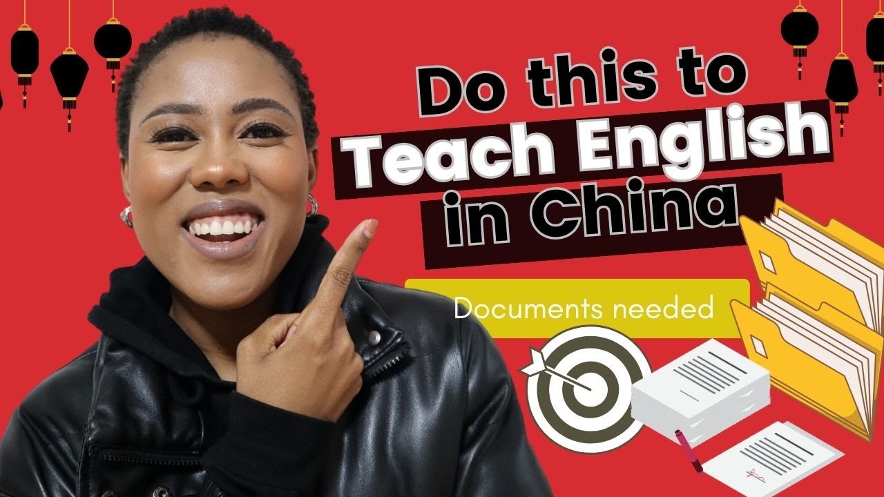 New Process: Documents you need to Teach English in China - YouTube