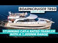 Stunning Cat A rated trawler with a 1,000nm range | Boarncruiser TR50 yacht tour | MBY