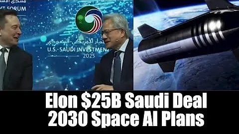 Tesla and Analyzing XAI Saudi Deal and Space AI Update