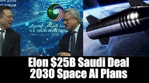 Tesla and Analyzing XAI Saudi Deal and Space AI Update