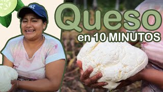 QUESO fresco en 10 MINUTOS a puro estilo de Recetas de la abuela