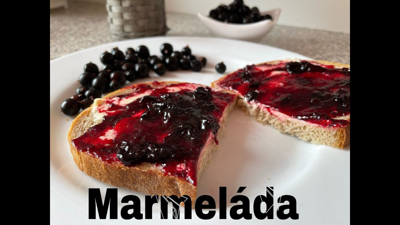 Marmeláda z černého rybízu ( černý rybíz )