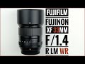 Fujifilm Fujinon XF 33mm f/1.4 R LM WR