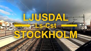 TRAIN DRIVER'S VIEW: Ljusdal-Stockholm