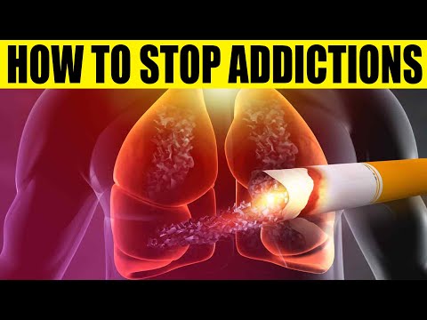 How to Stop Addictions Nicotine, Alcohol, & Drugs by Natural Health