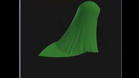 CUDA Cloth Simulation