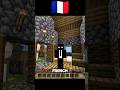 Minecraft Challenge: Every Hit Changes My Language #shorts
