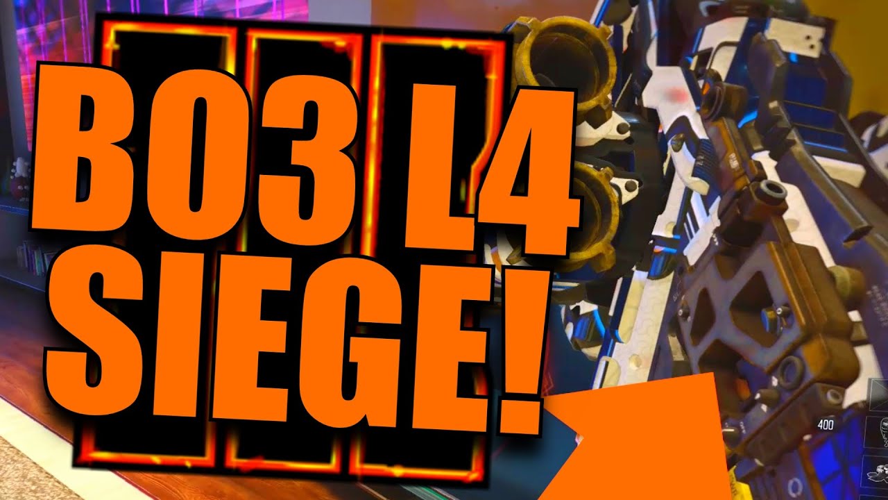 NEW Black Ops 3 "L4 Siege" Gameplay! (New BO3 Launcher)