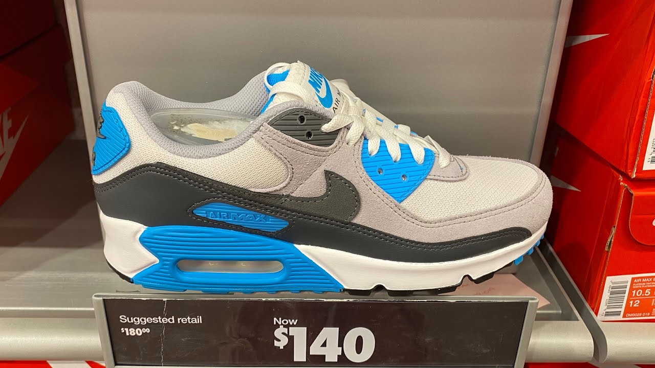 NEW Nike Air Max 90 \'Blue Lightning\' DM0029 019  Men Size 10.5 Men main image 3