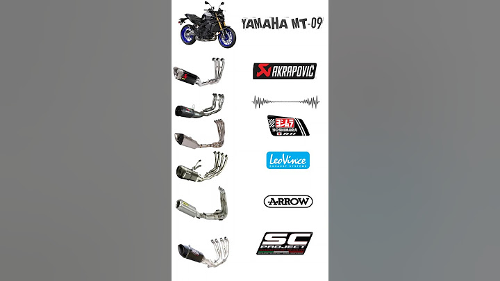 Yamaha MT-09 Best Sounding Exhausts #automobile #motorcycle #superbikessound
