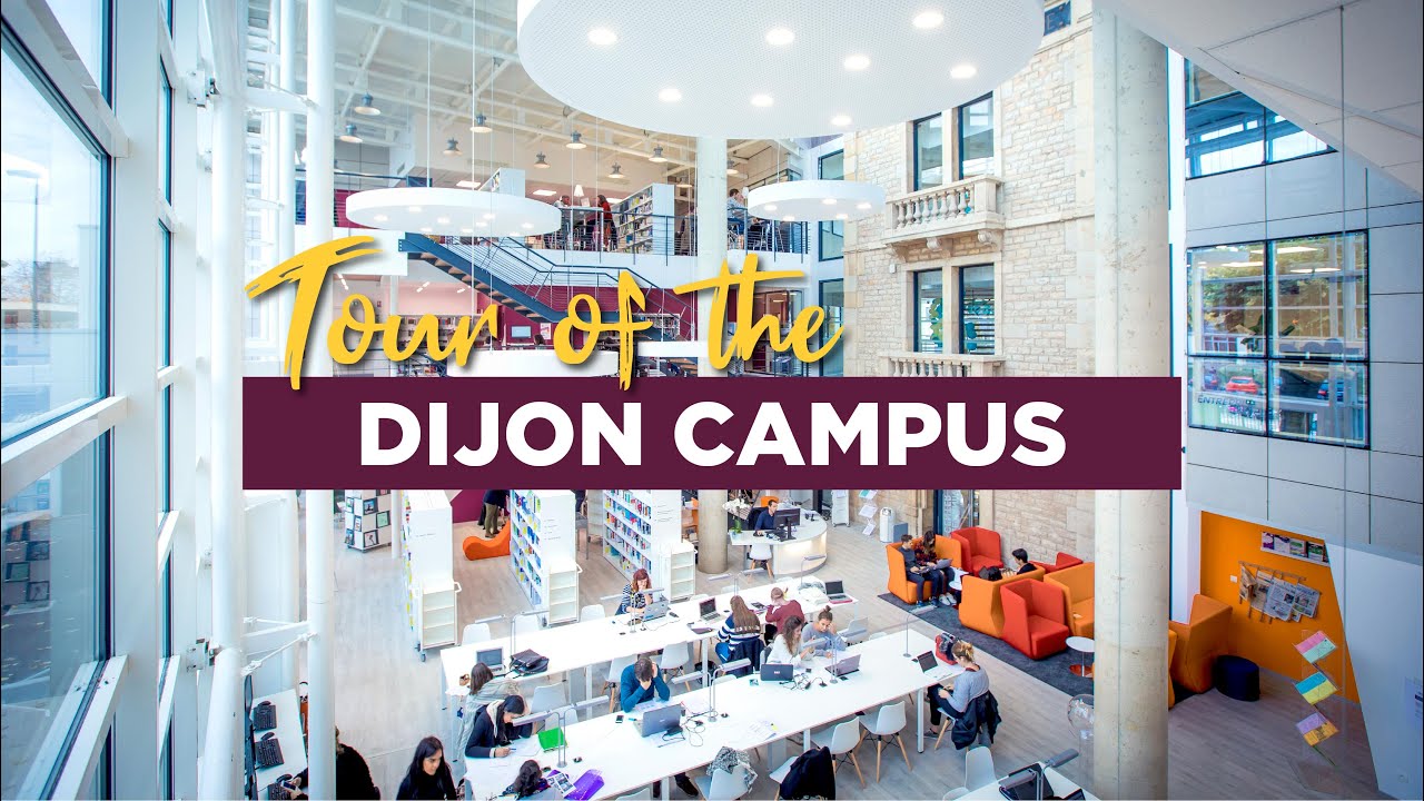 Dijon Campus 🦉| Guided tour with Sam [En]
