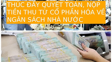 THÚC ĐẨY QUYẾT TOÁN, NỘP TIỀN THU TỪ CỔ PHẦN HÓA VỀ NGÂN SÁCH NHÀ NƯỚC