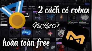 2 Cách Kiếm Robux Free Trên Roblox