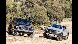 Jeep Gladiator Overland vs Ford Ranger Raptor