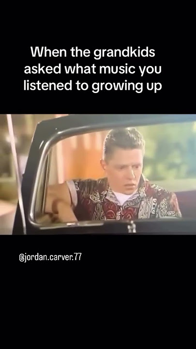 Showing your music taste to your grandkids