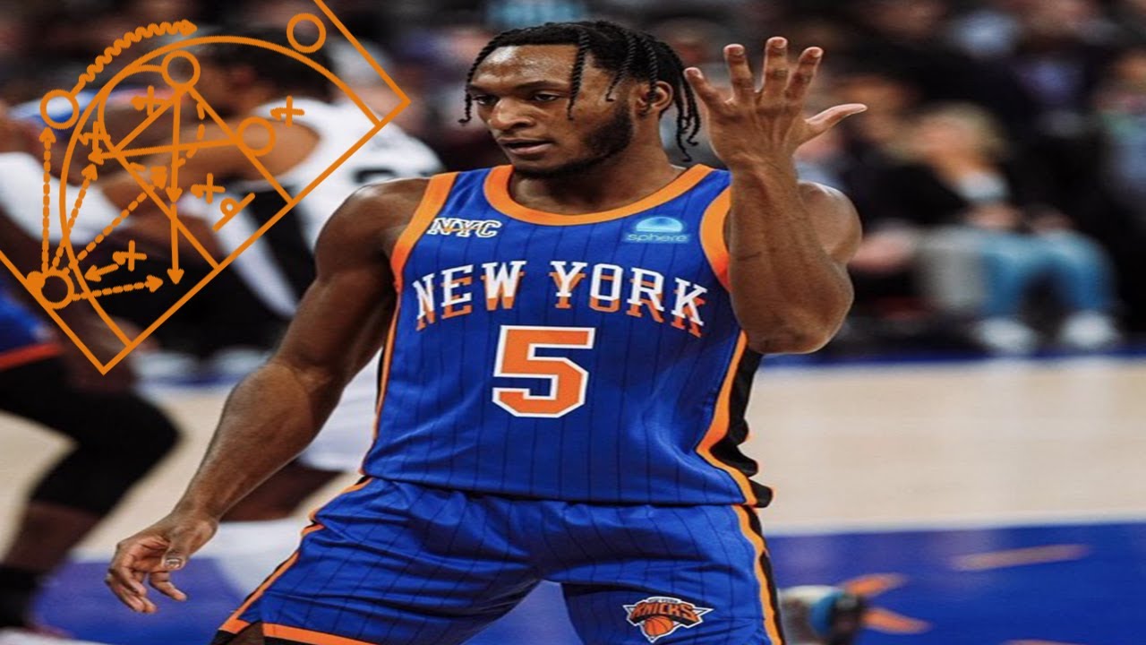 Knicks Immanuel Quickley Game Film Early Season Play Making Ability ...
