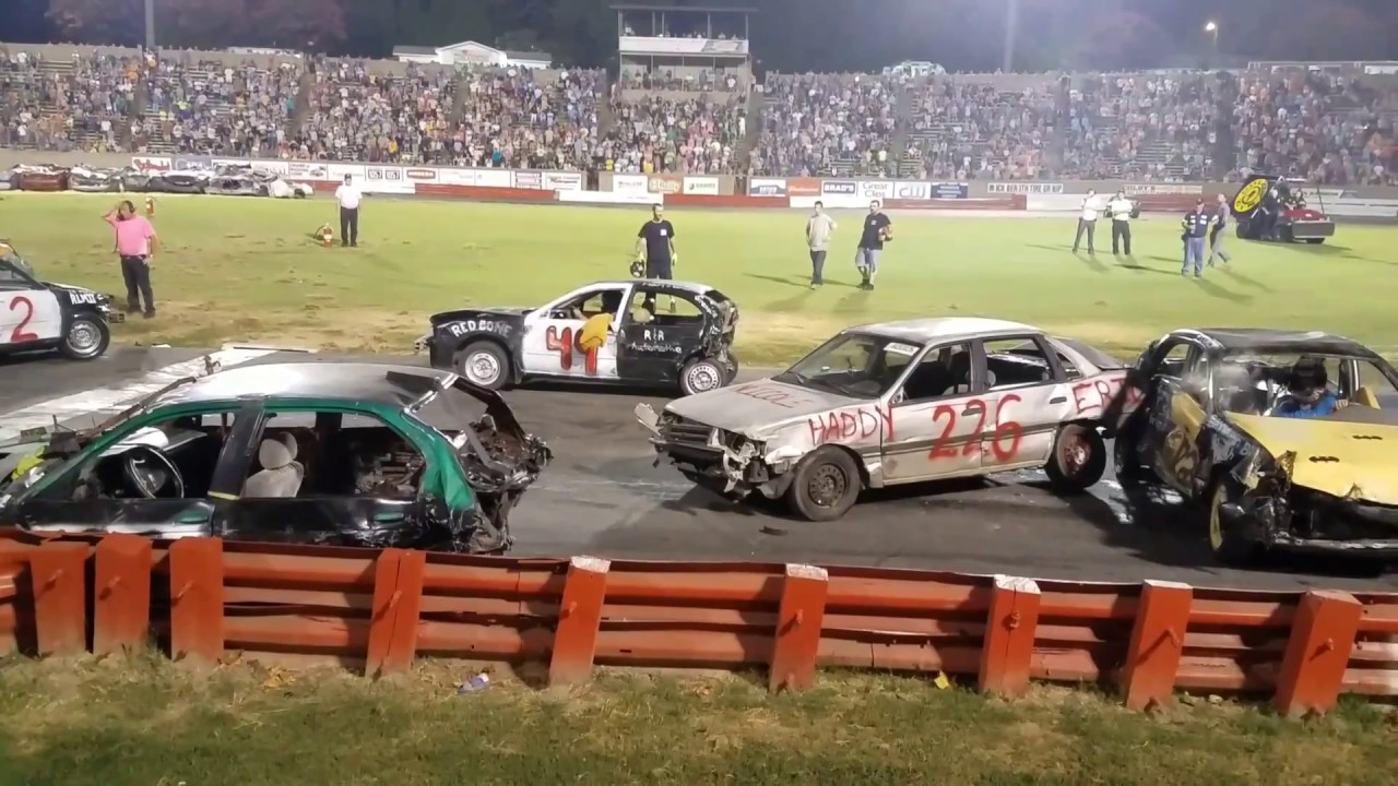 BGS 7/15/2017 Demolition Derby Crashes and Carnage!!! YouTube