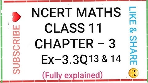Chapter 3 Exercise 3.3 Q14 Trigonometric Functions Class 11 Maths NCERT |  The Maths Educator
