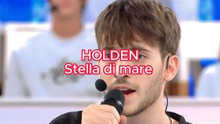 STELLA DI MARE (L. Dalla) - Holden (lyrics video)