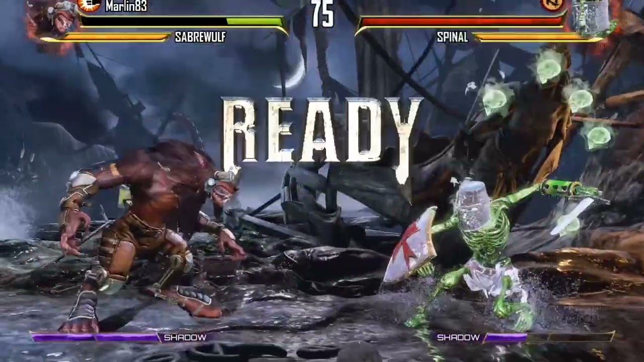 Steampunk Sabrewolf vs. Knights Templar Spinal – Killer Instinct 