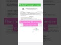 Bsc nursing 4th semester exam time table