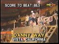 Danny Way's first pro contest win, Michigan 1989