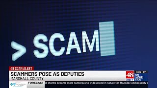 Scammers pose as deputies from Marshall Co. Sheriff's Office