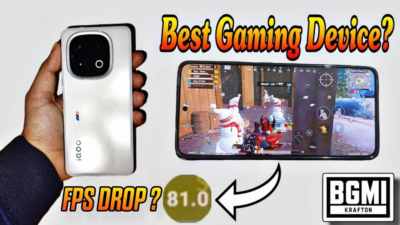 📱😡IQOO 13 BGMI FPS DROP (120 TO 81) | IQOO 13 10 DAYS OF GAMING REVIEW ...