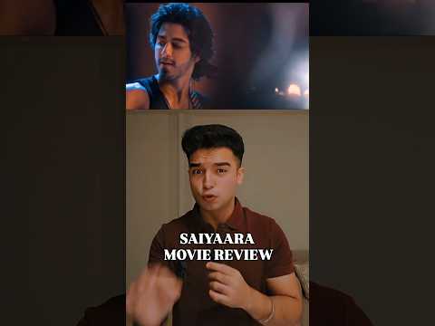 SAIYAARA MOVIE REVIEW Ahaan Panday Aneet Padda Mohit Suri