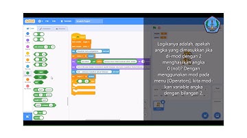 Tutorial Scratch - Membuat Program Menentukan Bilangan Ganjil dan Genap